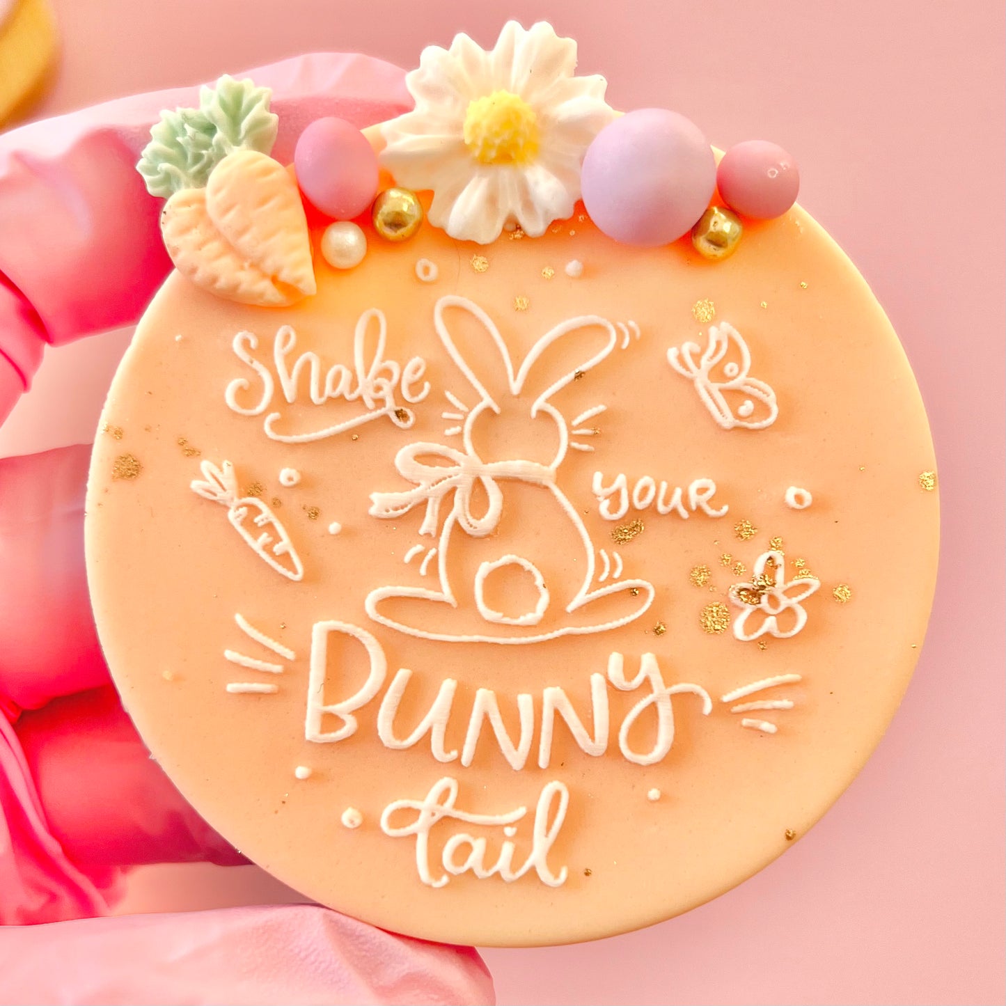 SHAKE YOUR BUNNY TAIL - RAISED EMBOSSER