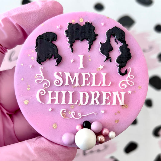 I SMELL CHILDREN - RAISED EMBOSSER