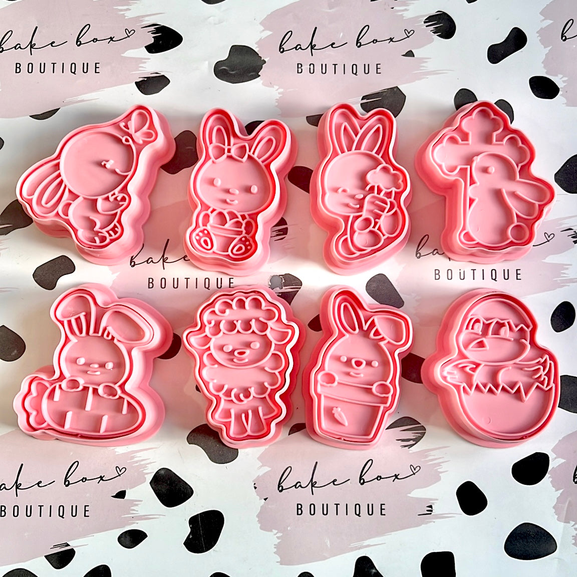EASTER CUTTERS - SET OF 8