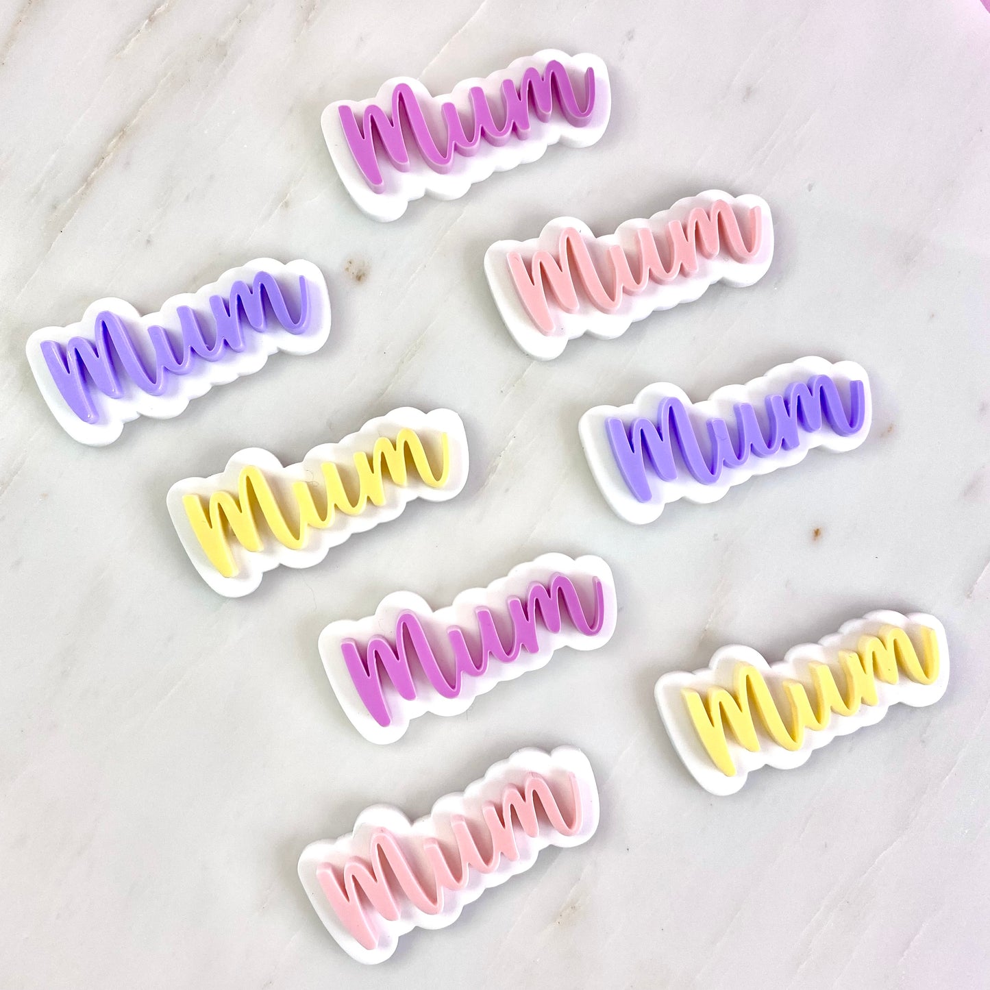 MUM ACRYLIC CHARMS