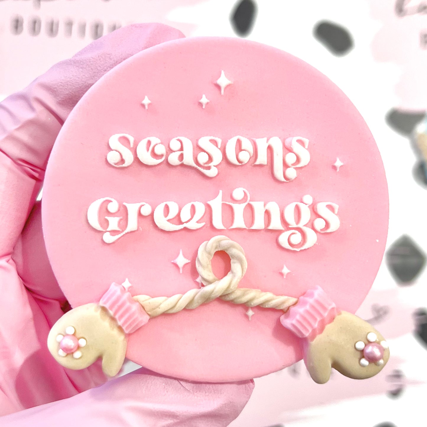 SEASONS GREETINGS- RAISED EMBOSSER