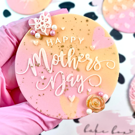 HAPPY MOTHERS DAY - RAISED EMBOSSER
