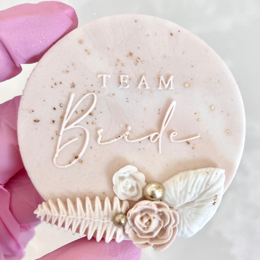 TEAM BRIDE - RAISED EMBOSSER