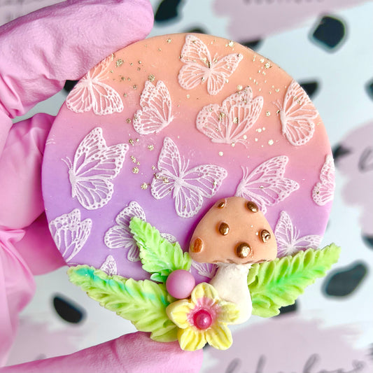 BUTTERFLY PATTERN - RAISED EMBOSSER