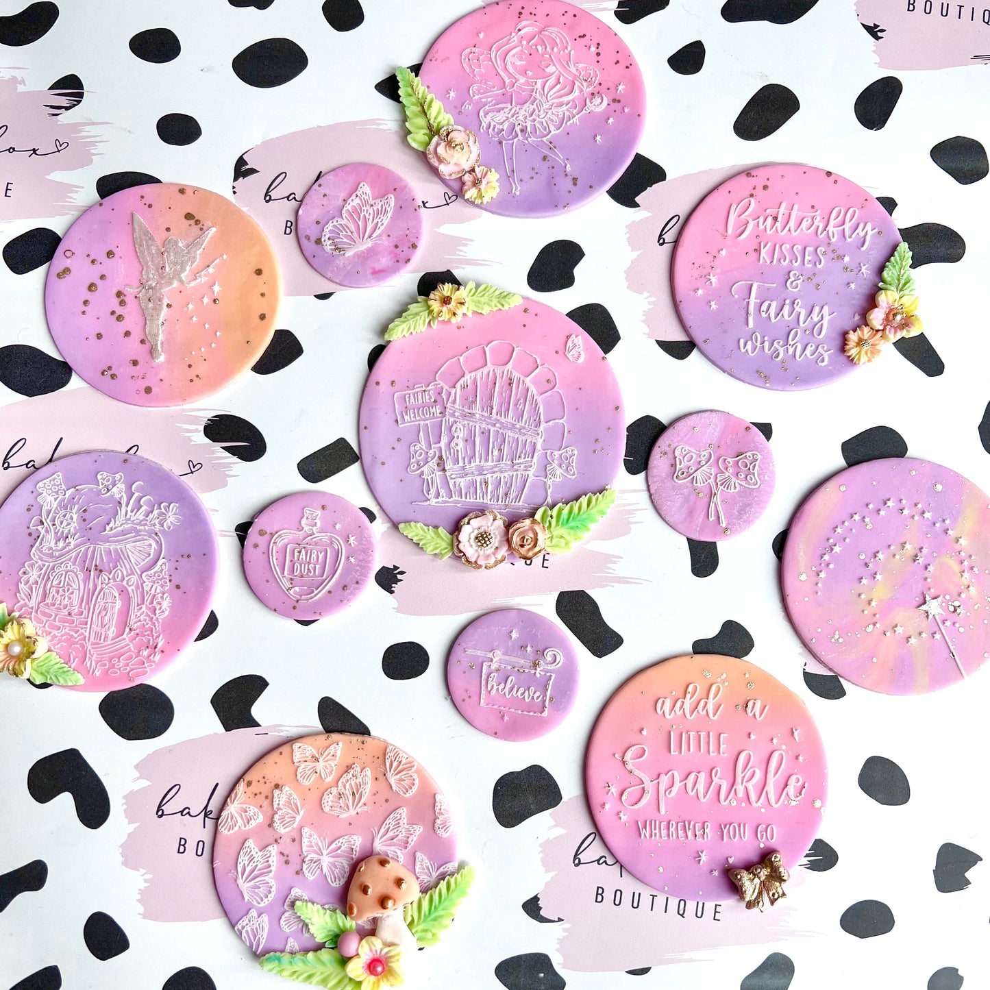 BUTTERFLY PATTERN - RAISED EMBOSSER