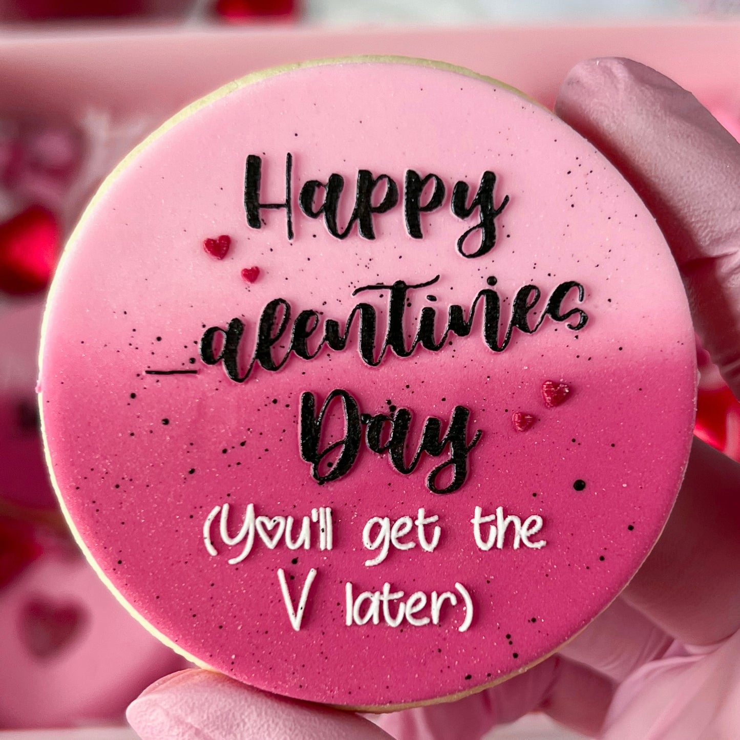 YOU'LL GET THE V LATER - RAISED EMBOSSER
