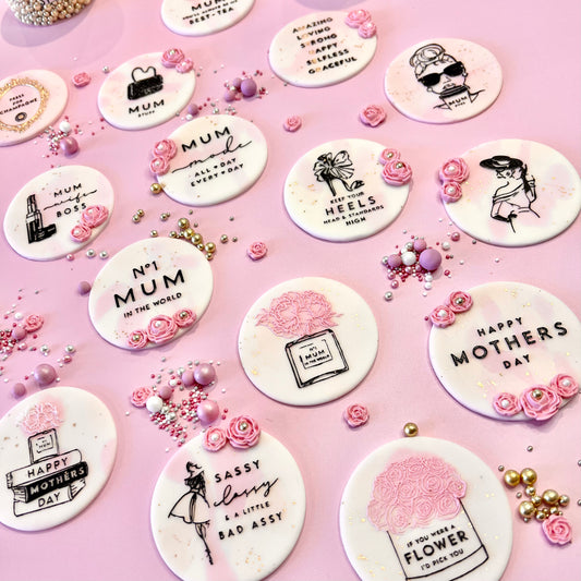 HAPPY MOTHERS DAY BOOKS PEONY - RAISED EMBOSSER