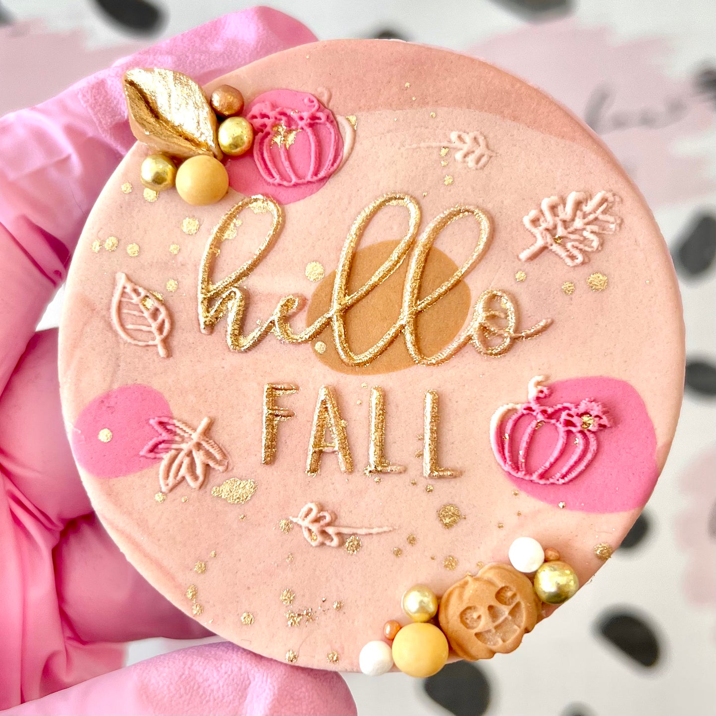 HELLO FALL - RAISED EMBOSSER