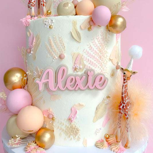 SINGLE WORD - DOUBLE LAYER - CHARM