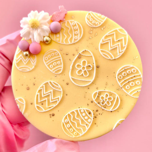 EASTER EGG PATTERN - RAISED EMBOSSER