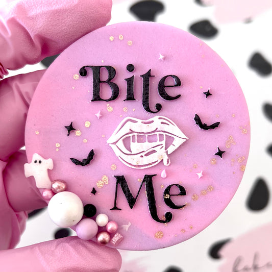 BITE ME - RAISED EMBOSSER