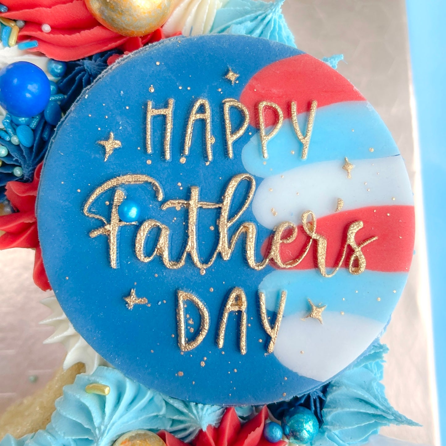 HAPPY FATHERS DAY - RAISED EMBOSSER