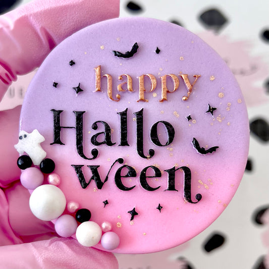 HAPPY HALLO WEEN - RAISED EMBOSSER