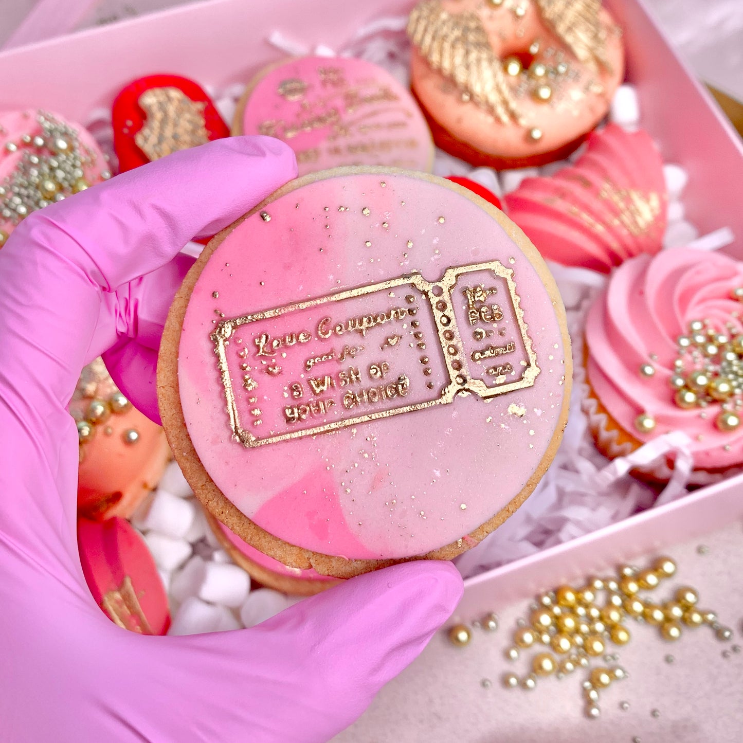 LOVE COUPON TICKET - RAISED EMBOSSER
