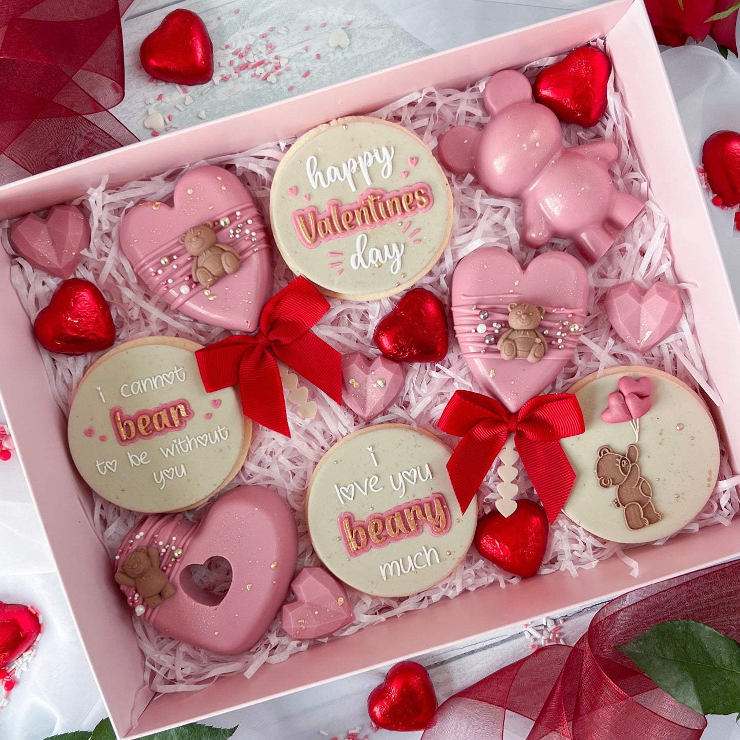 BEARY IN LOVE - DOUBLE POP - RAISED EMBOSSER