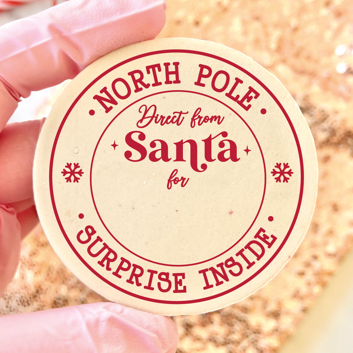 DIRECT FROM SANTA FOR - RAISED EMBOSSER