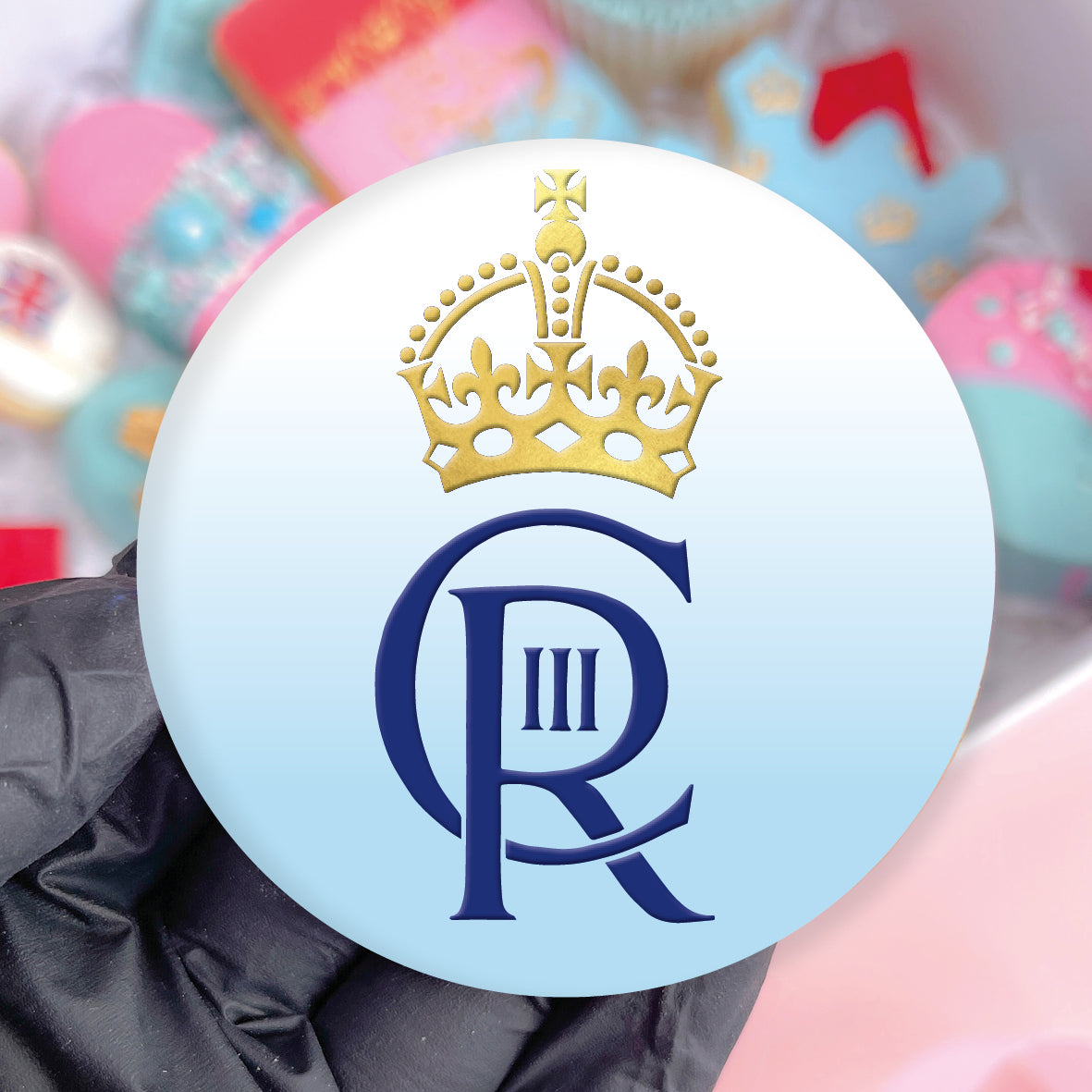 CR CROWN RAISED EMBOSSER Bake Box Boutique