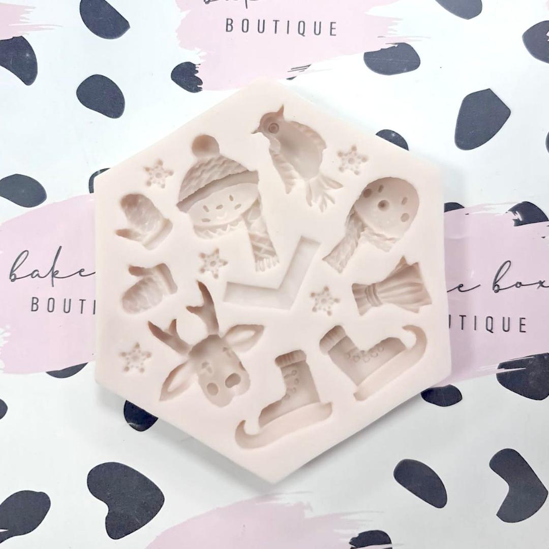 MINI WINTER CHRISTMAS MOULD