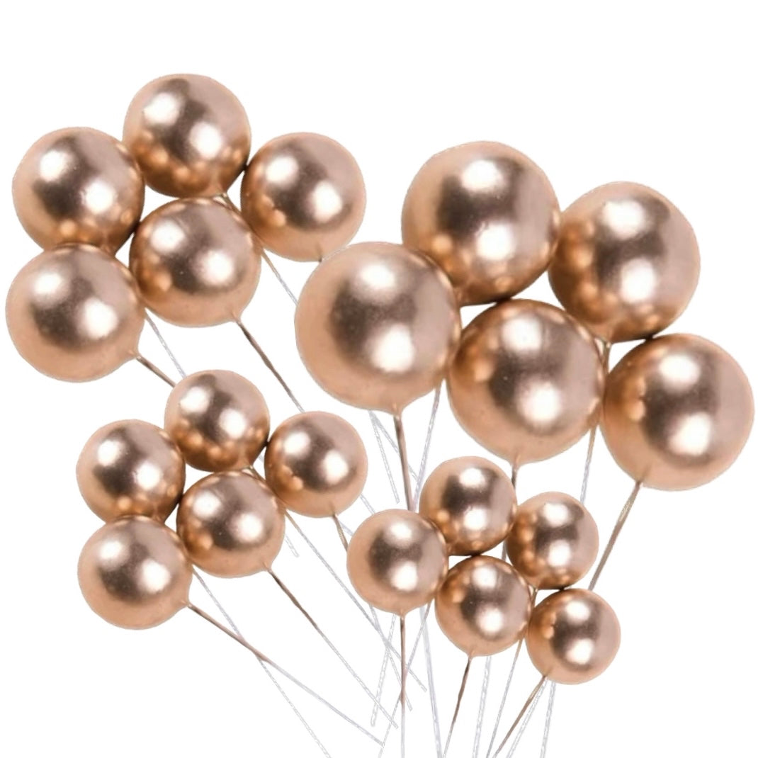 GOLD BALLS - PACK OF 20