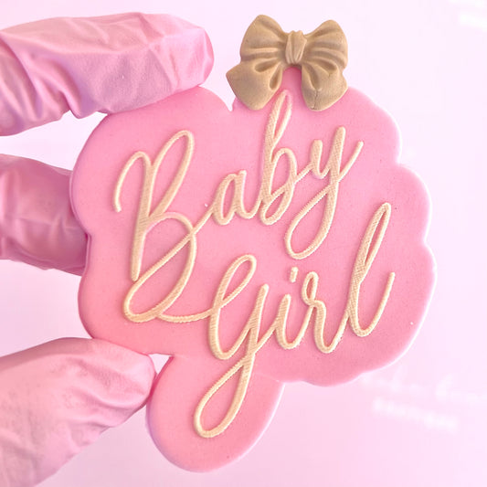BABY GIRL - RAISED EMBOSSER