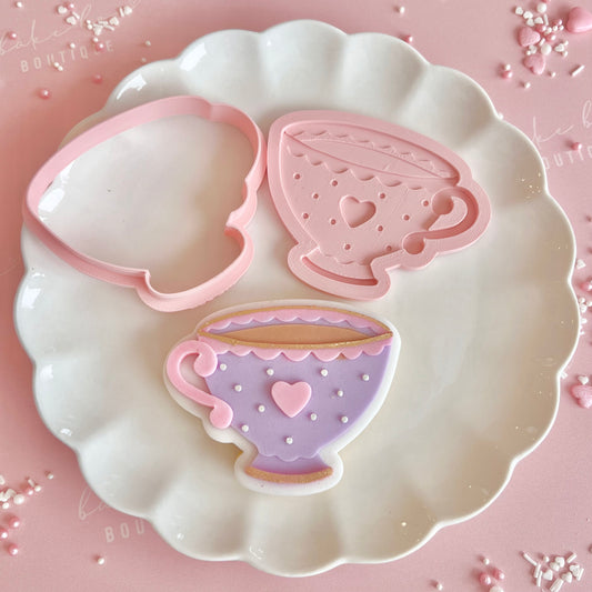 TEA CUP - MULTI POP EMBOSSER AND CUTTER