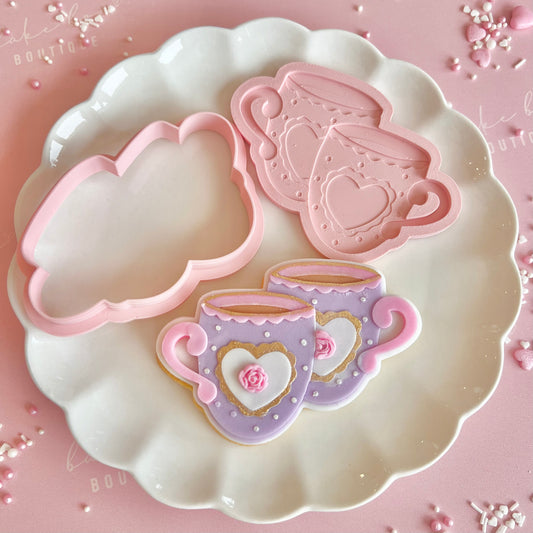 TEA FOR 2 - MULTI POP EMBOSSER AND CUTTER