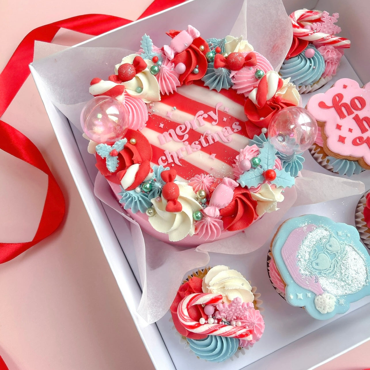 MERRY CHRISTMAS RETRO - RAISED EMBOSSER