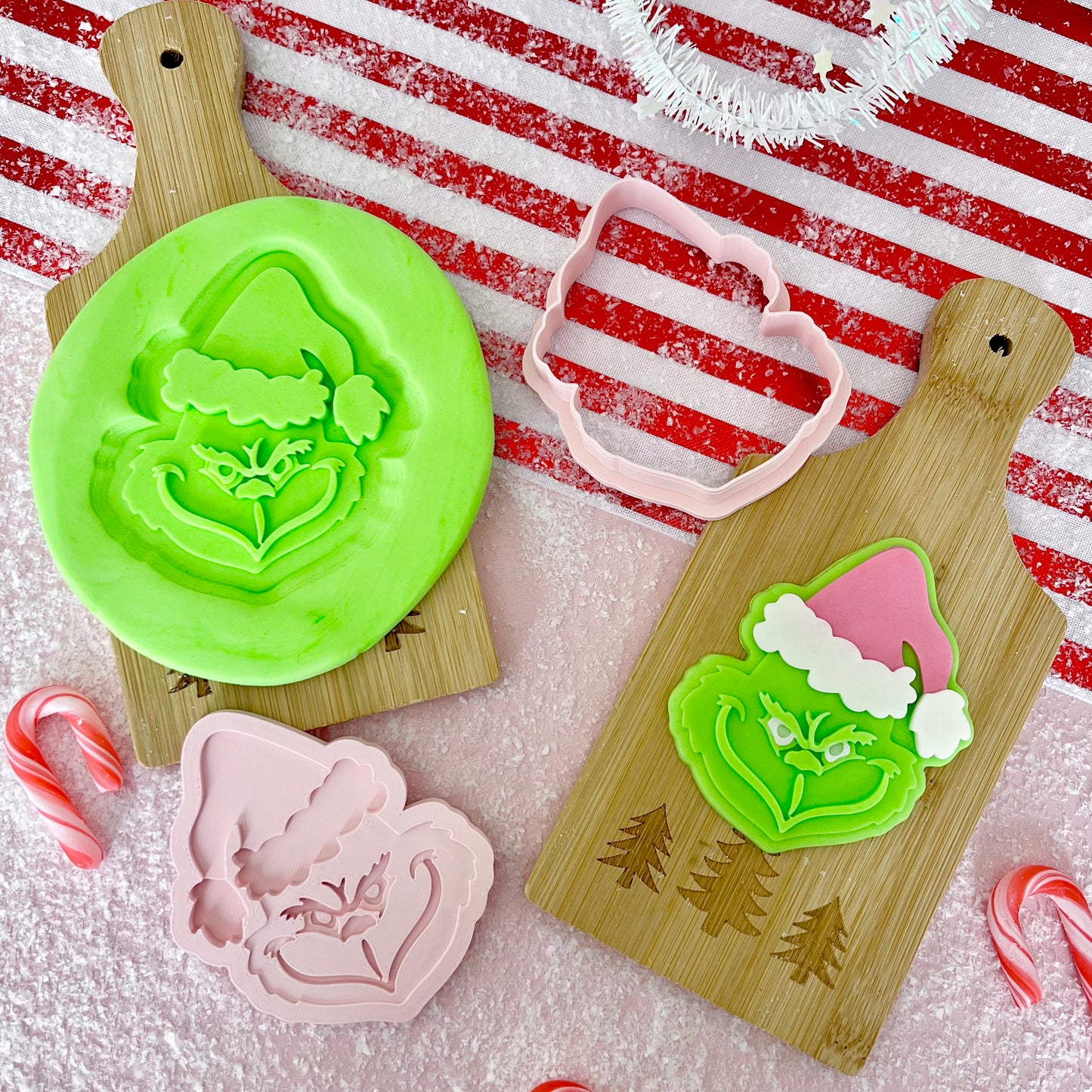 GRINCH FACE - MULTI POP EMBOSSER AND CUTTER