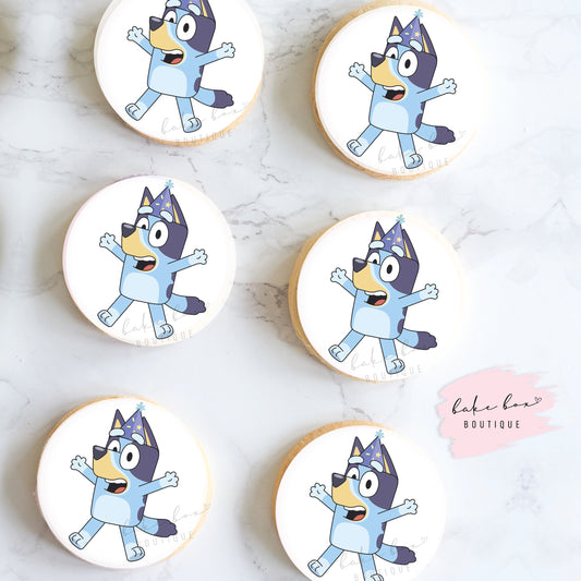 EDIBLE TOPPERS - BLUEY