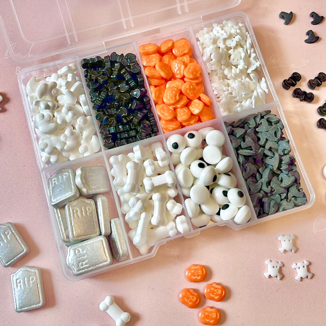 THE ULTIMATE HALLOWEEN SPRINKLE BOX - REFILLABLE (V) – Bake Box Boutique