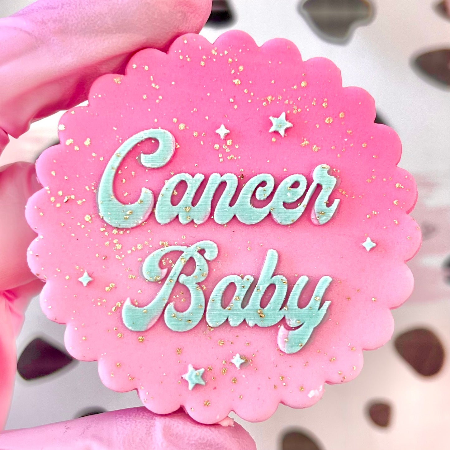 CANCER BABY - RAISED EMBOSSER