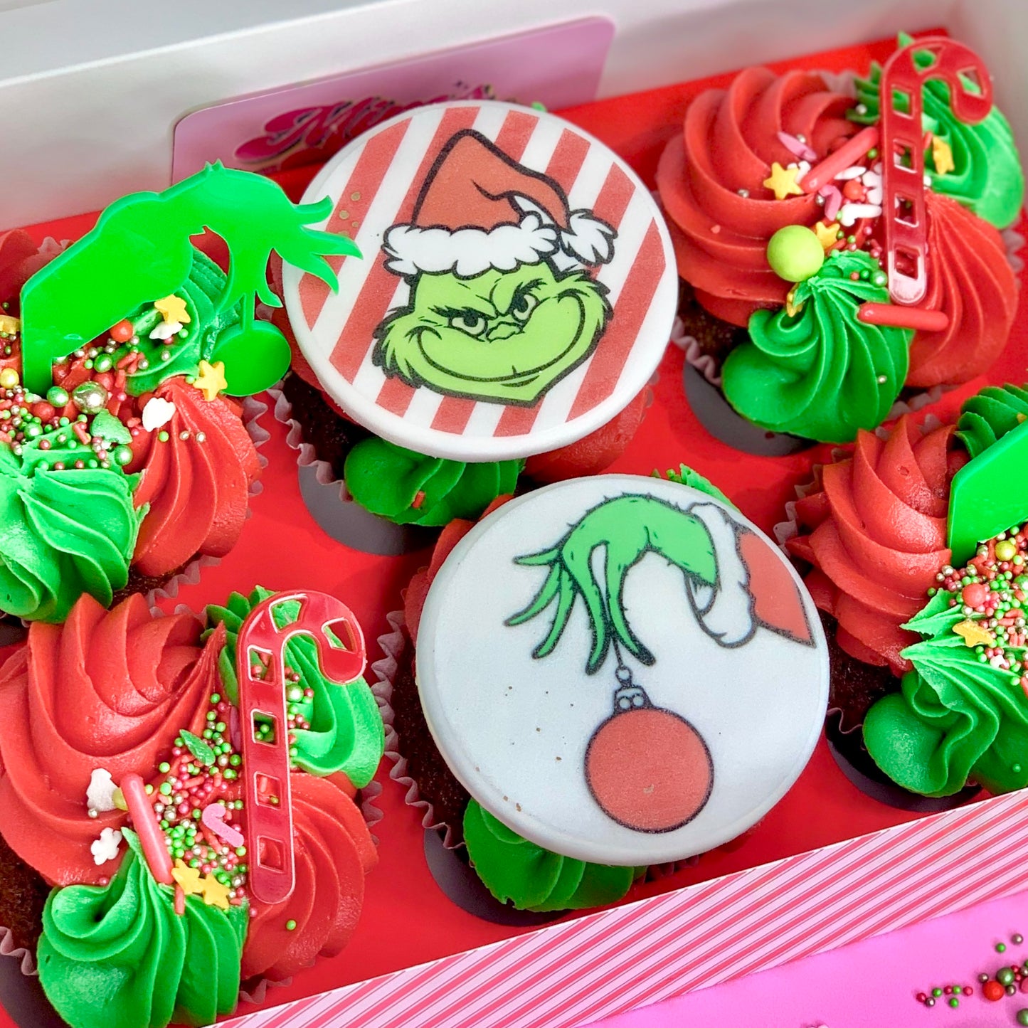EDIBLE TOPPERS - THE GRINCH