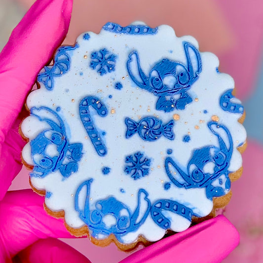 STITCH CHRISTMAS PATTERN - RAISED EMBOSSER