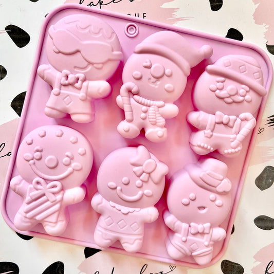 GINGERBREAD MAN CAKESICLE MOULD