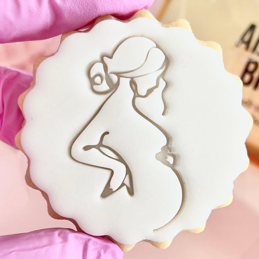 PREGNANT LADY STAMP