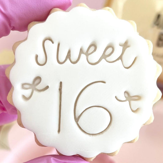 SWEET 16 STAMP