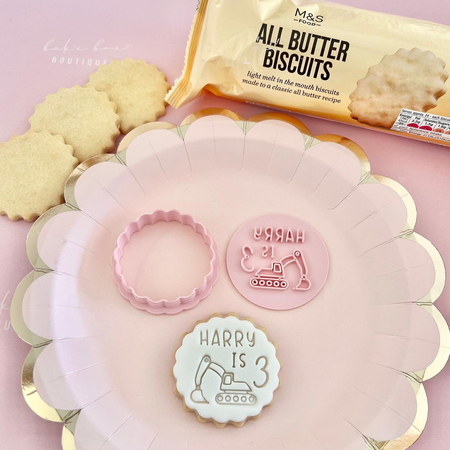 CUSTOMISED STAMP - NAME IS AGE DIGGER