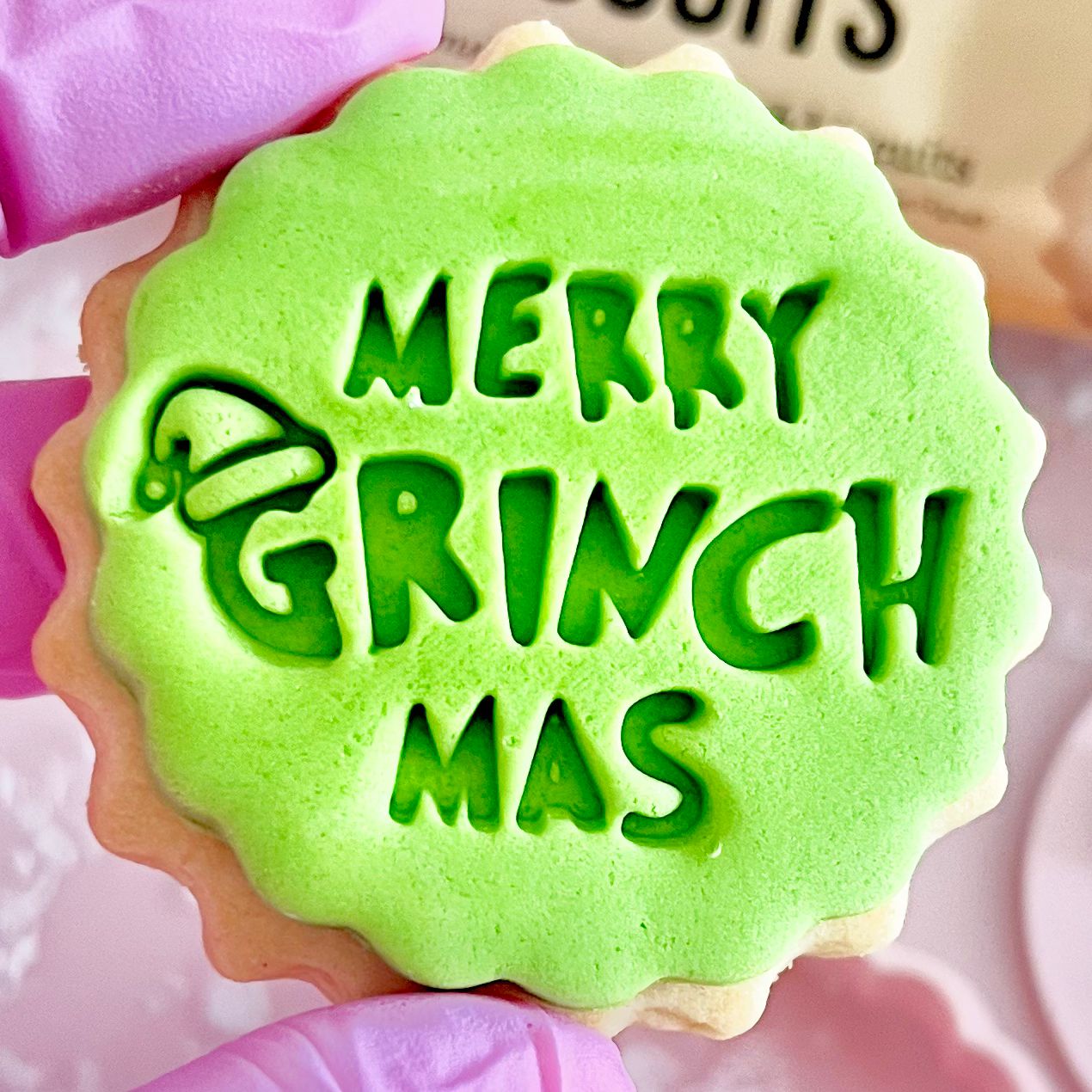 MERRY GRINCHMAS STAMP