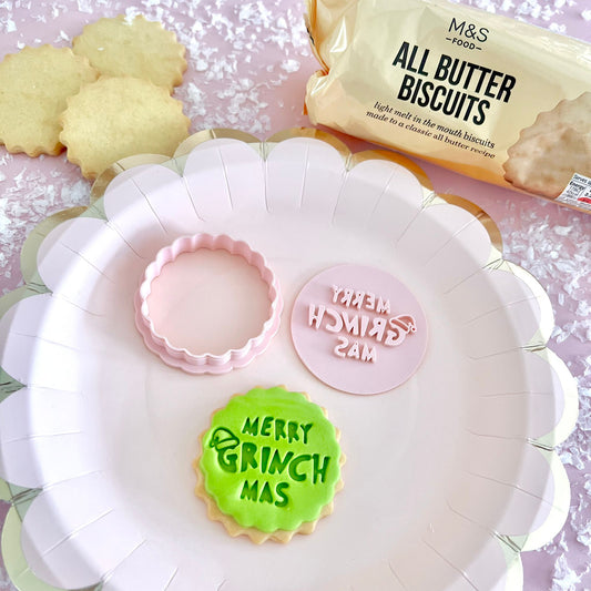 MERRY GRINCHMAS STAMP