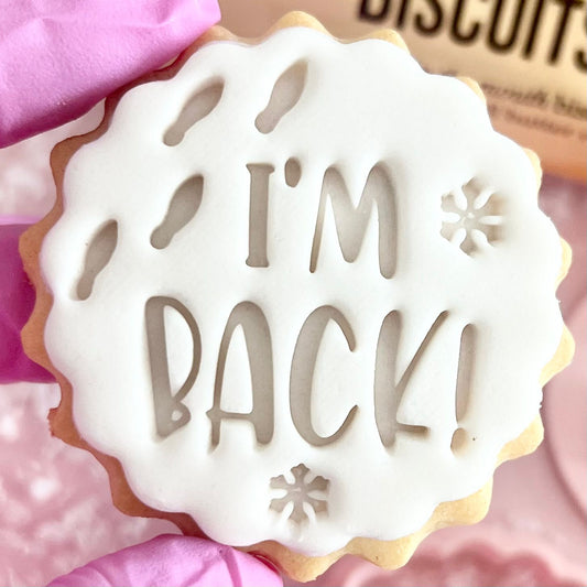 I'M BACK STAMP