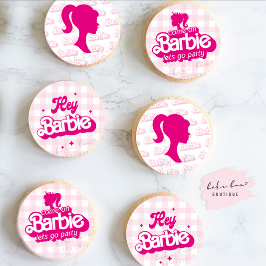 EDIBLE TOPPERS - BARBIE