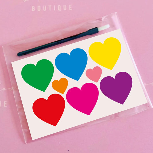 EDIBLE PAINT PALETTE PYO - HEARTS