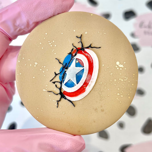 CAPTAIN AMERICA SHEILD - RAISED EMBOSSER