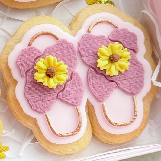 SLIPPERS - RAISED EMBOSSER