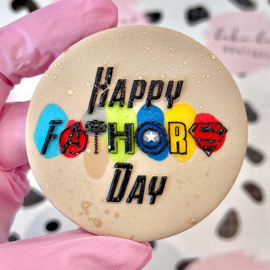 HAPPY FATHERS DAY - RAISED EMBOSSER