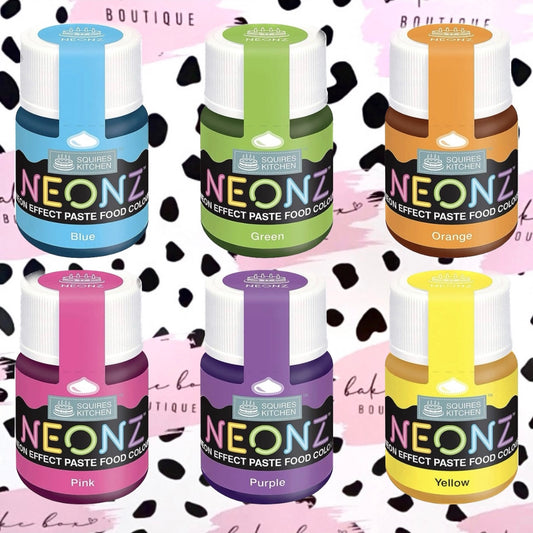 NEONZ PASTE COLOURING - SET OF 6
