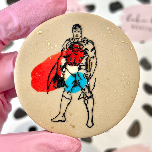 SUPERMAN STANDING- RAISED EMBOSSER