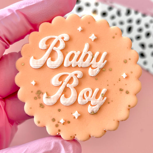 BABY BOY - RAISED EMBOSSER