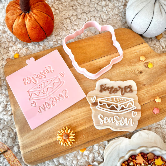 S'MORES SEASON - RAISED EMBOSSER