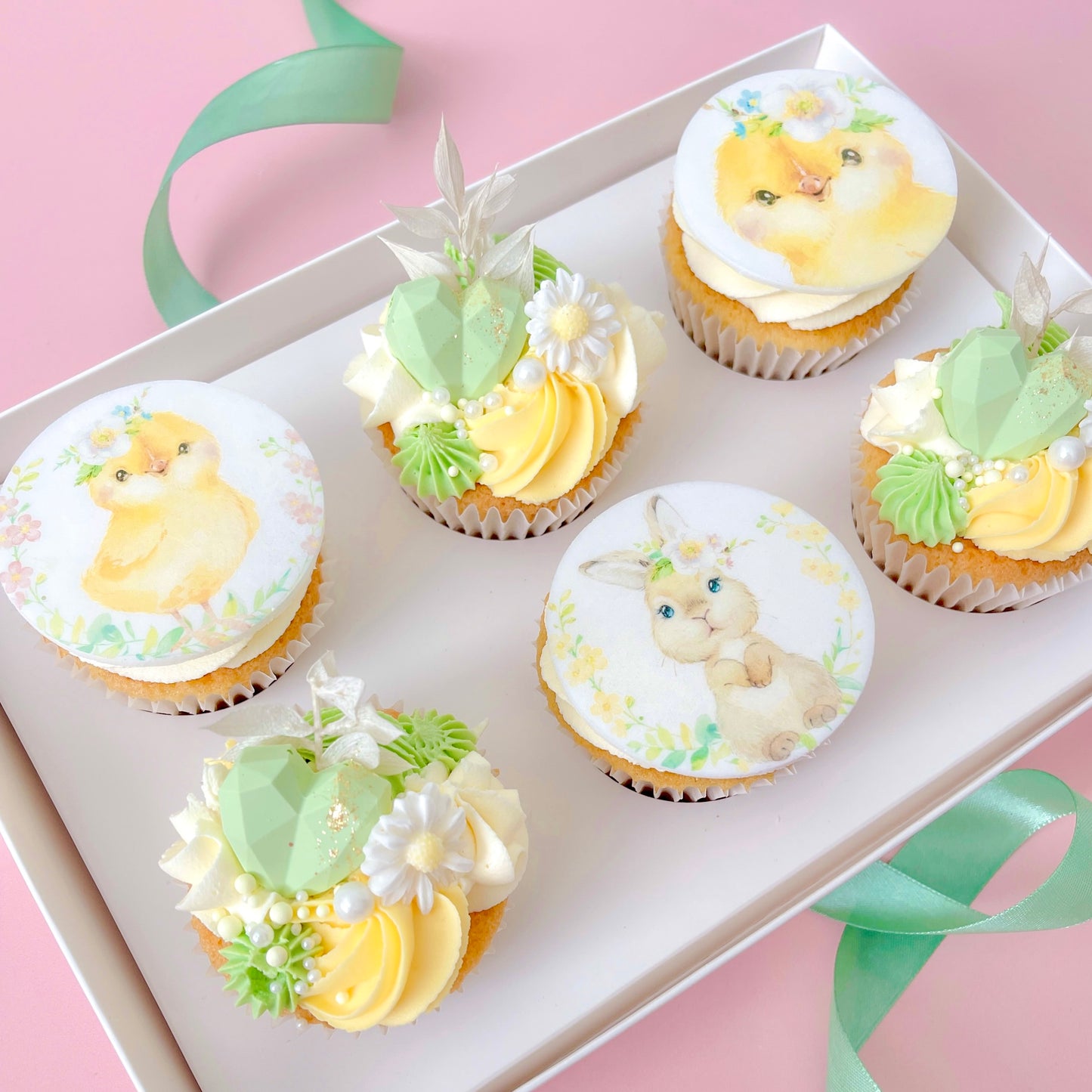 EDIBLE TOPPERS - BUNNIES